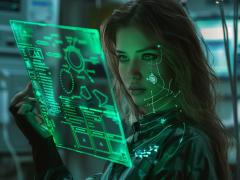 long hair green eyes review